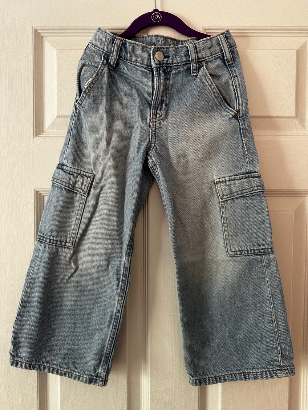 GAP Light Blue Cargo Denim Jeans
